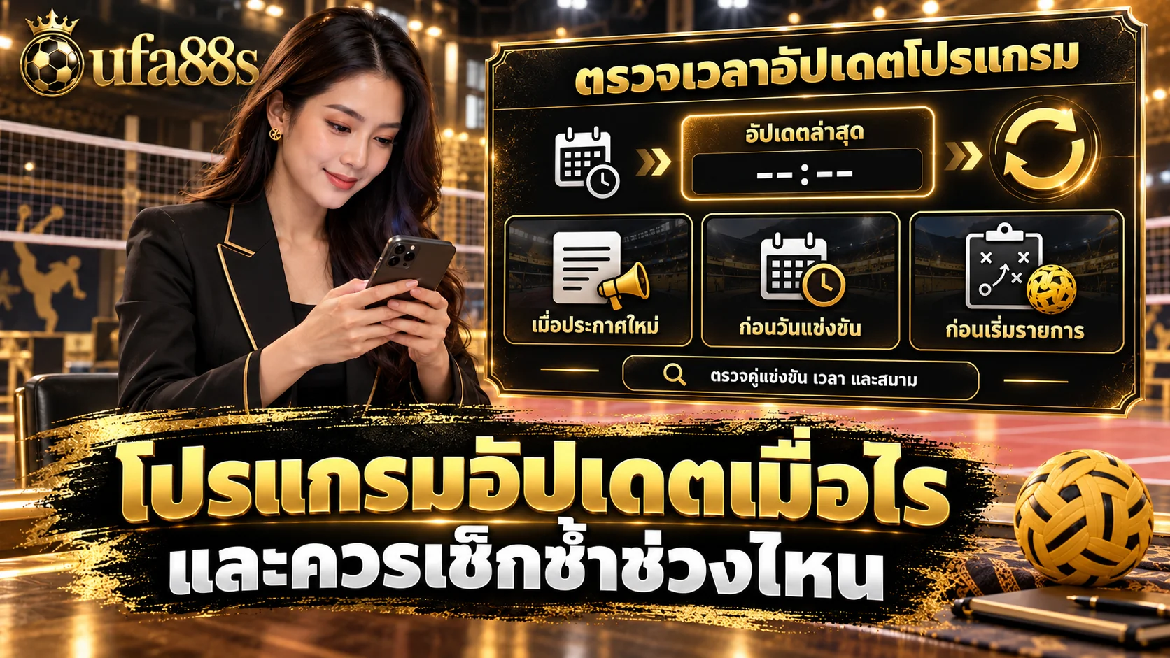 โปรแกรมตะกร้อพรุ่งนี้
