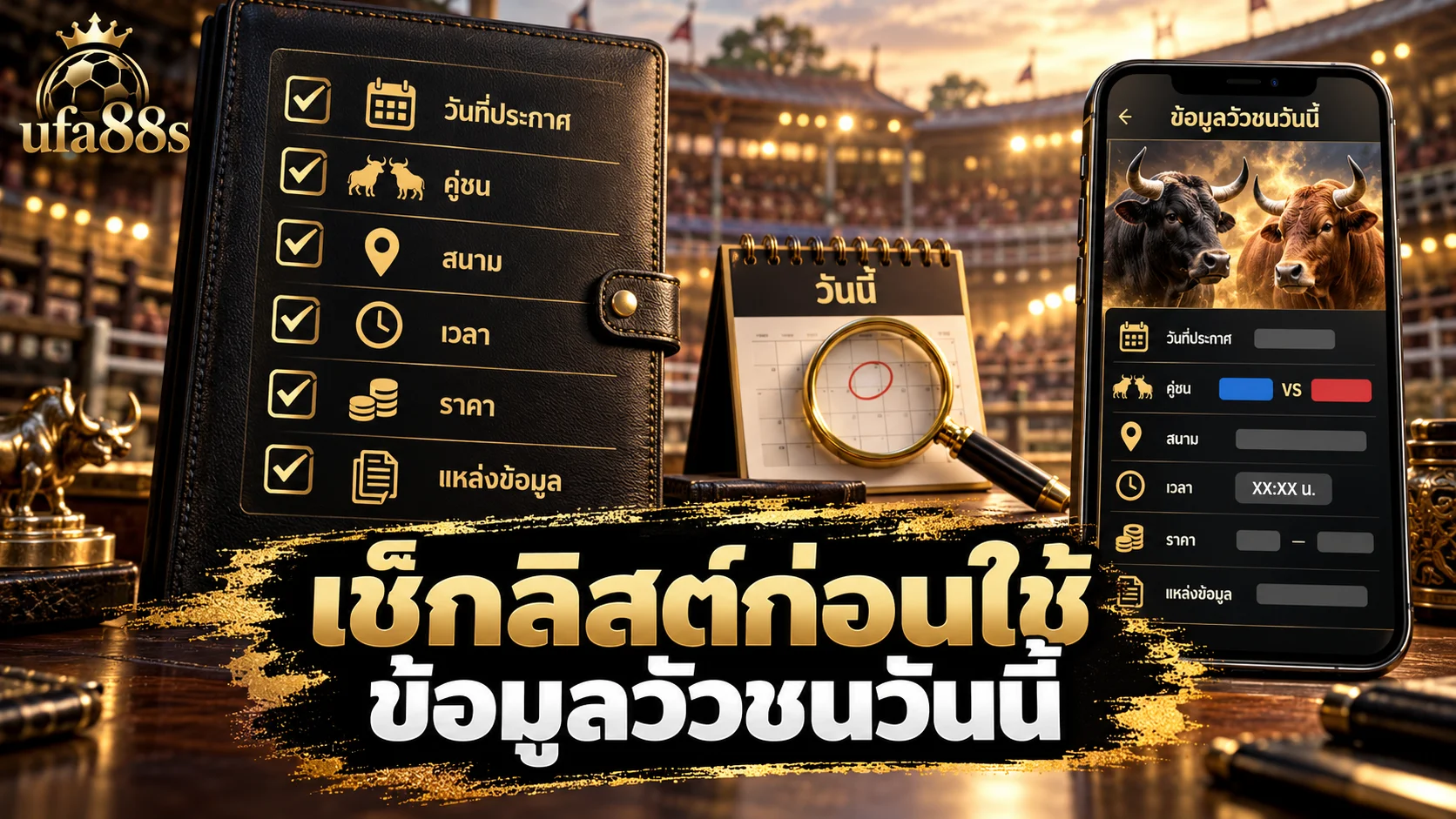 ข้อมูลวัวชนวันนี้