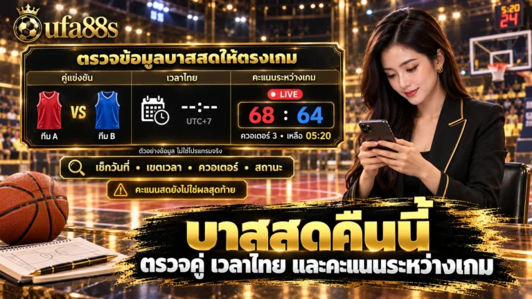 บาสสดคืนนี้