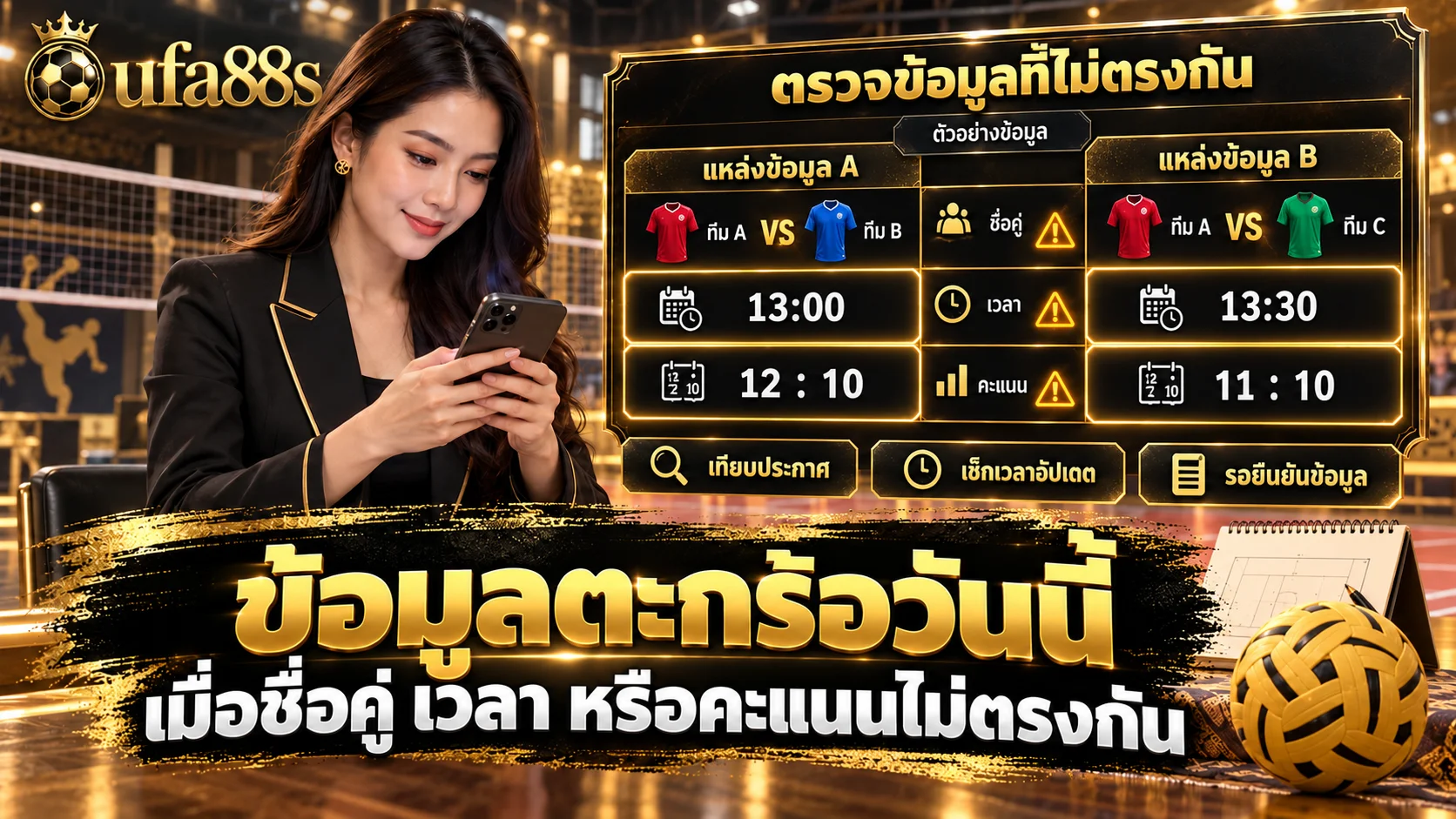 ข้อมูลตะกร้อวันนี้