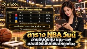 ตาราง NBA วันนี้