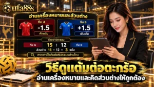 วิธีดูแต้มต่อตะกร้อ
