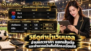 วิธีดูค่าน้ำเว็บบอล