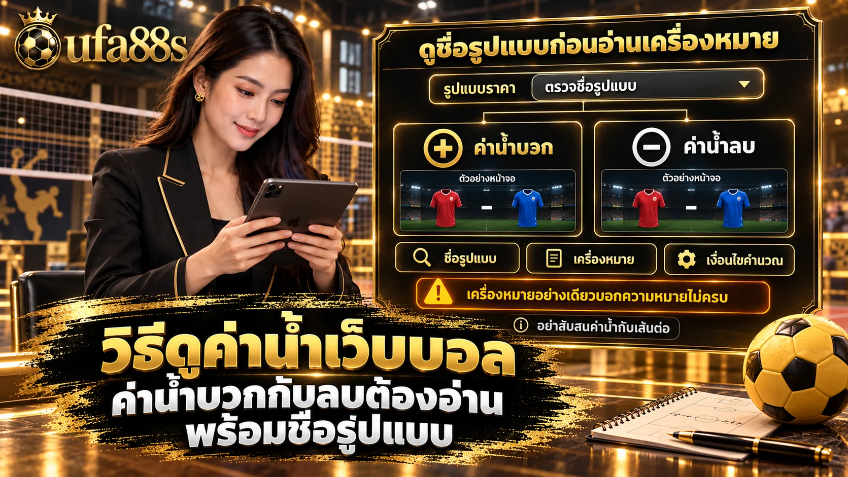 วิธีดูค่าน้ำเว็บบอล