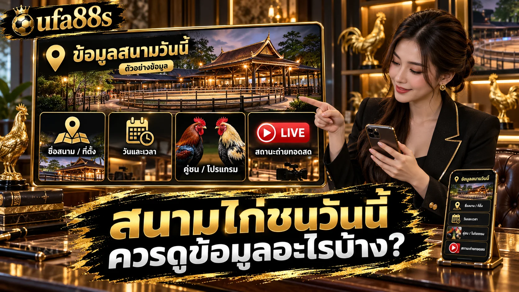 ตารางสนามไก่ชน