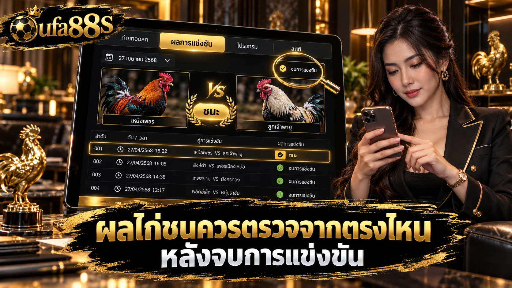 แทงไก่ชนผ่านมือถือ