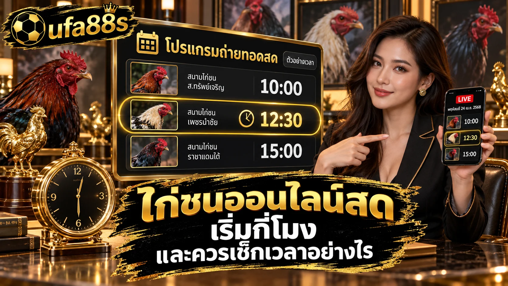 ไก่ชนออนไลน์สด