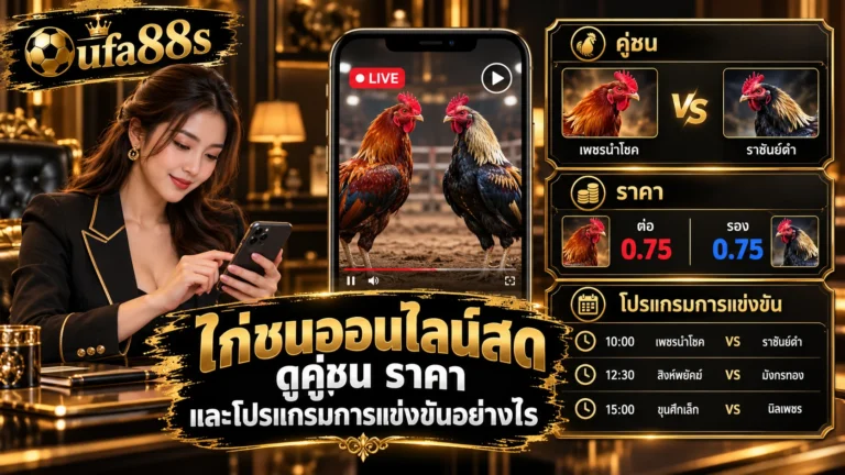 ไก่ชนออนไลน์สด