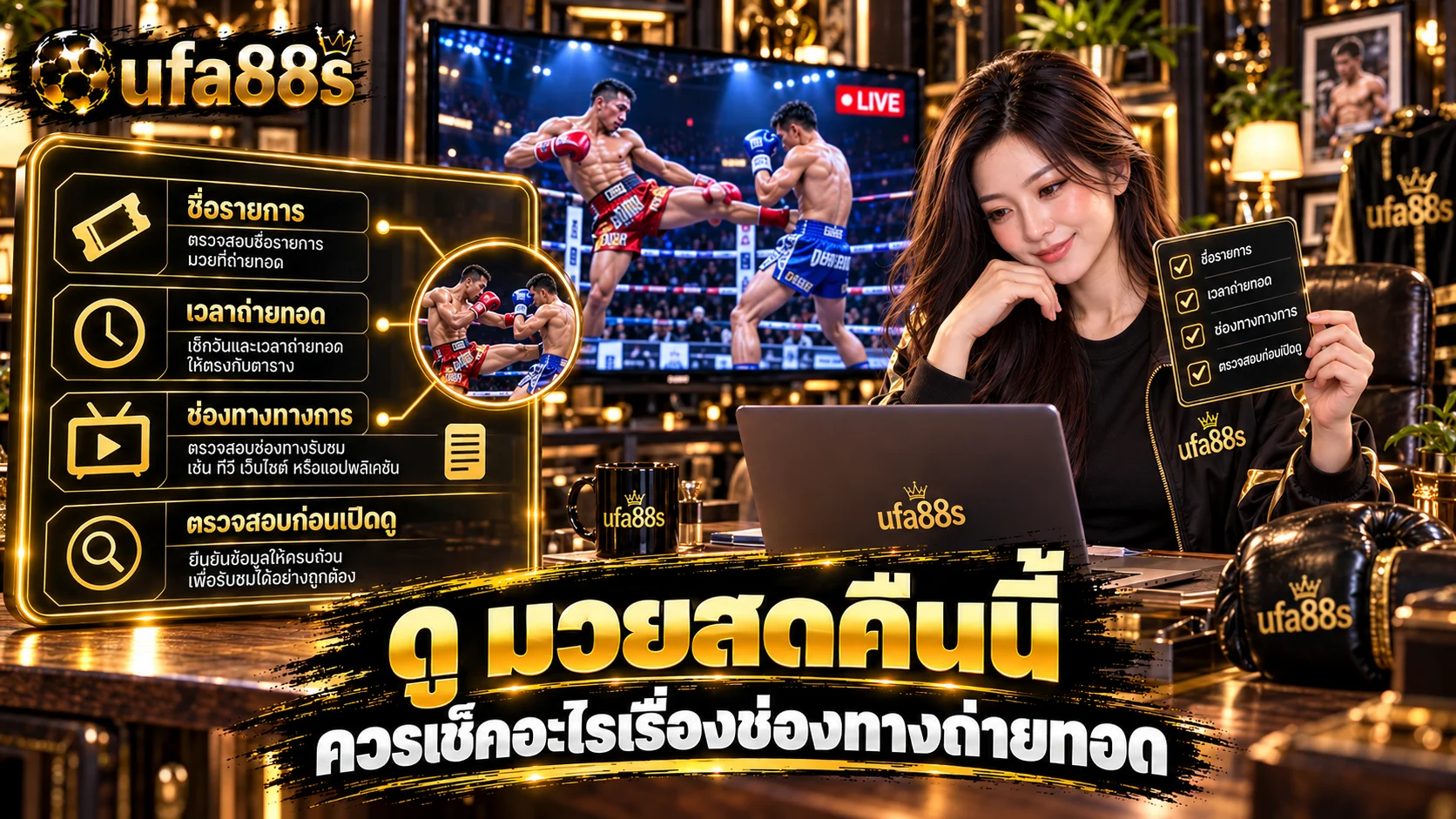 มวยสดคืนนี้