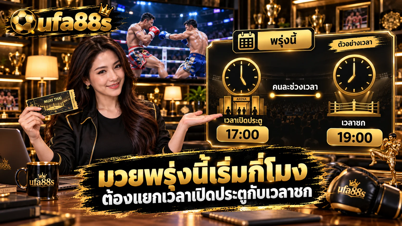 โปรแกรมมวยพรุ่งนี้