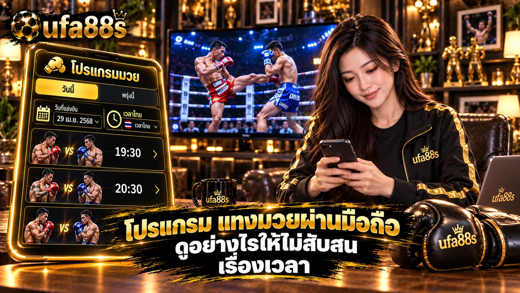 แทงมวยผ่านมือถือ