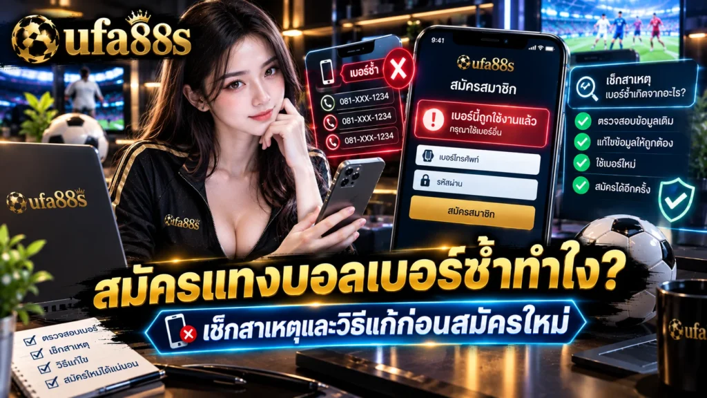 สมัครแทงบอลเบอร์ซ้ำทำไง