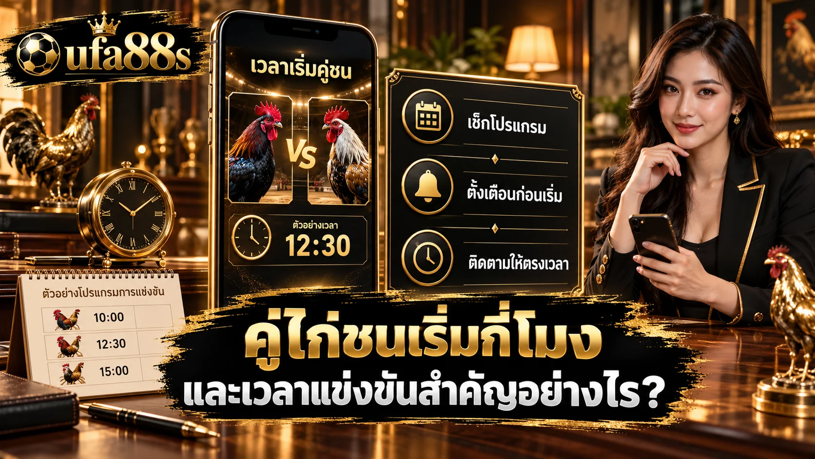 คู่ไก่ชนวันนี้