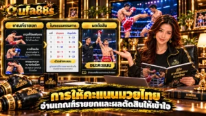 การให้คะแนนมวยไทย
