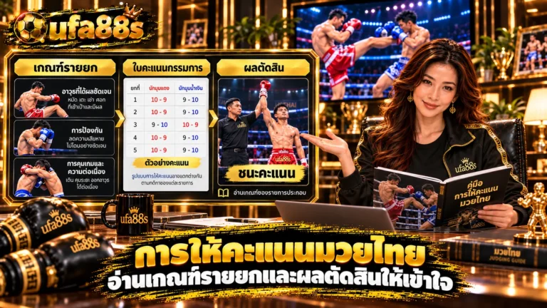 การให้คะแนนมวยไทย