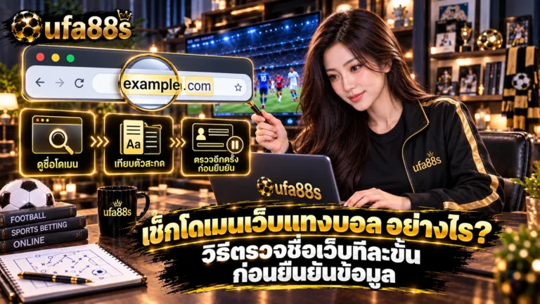 เช็กโดเมนเว็บแทงบอล